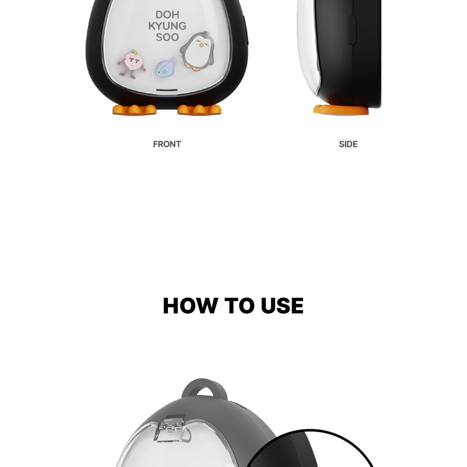DOH KYUNG SOO - OFFICIAL LIGHT STRAP KEYRING merchandise — detail 3 of 16