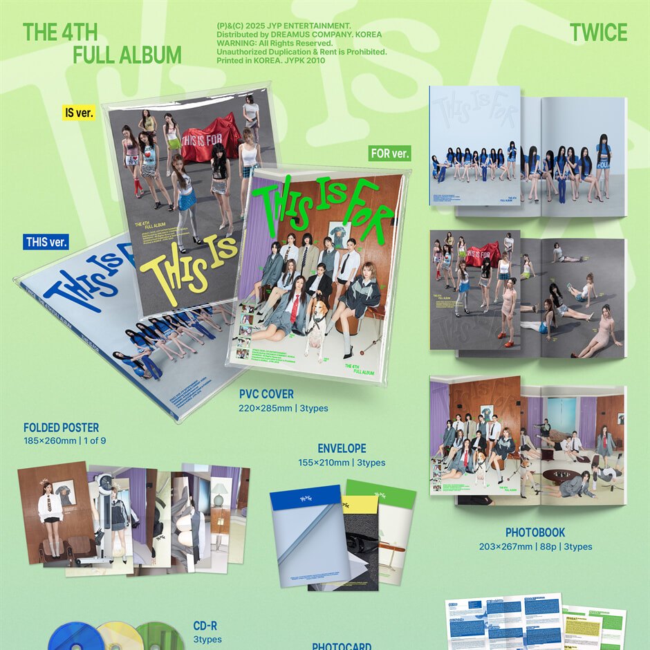 TWICE - 4TH FULL ALBUM [THIS IS FOR] (PHOTOBOOK ver.) album — detail 1 of 2