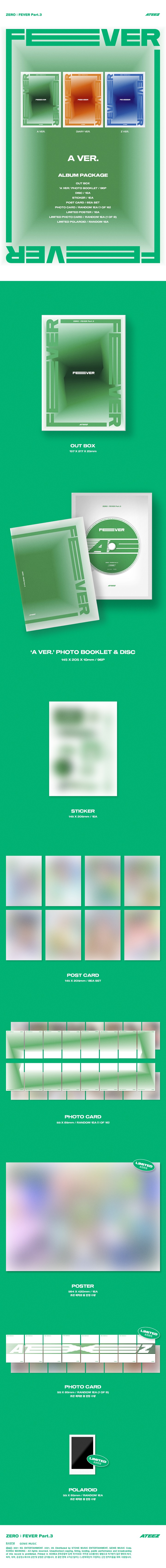 ATEEZ - MINI ALBUM [ZERO : FEVER PART.3] (PHOTOBOOK ver.) album — detail 2 of 3