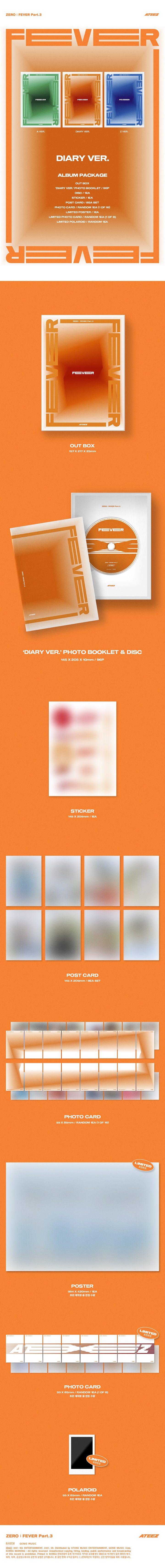 ATEEZ - MINI ALBUM [ZERO : FEVER PART.3] (PHOTOBOOK ver.) album — detail 3 of 3