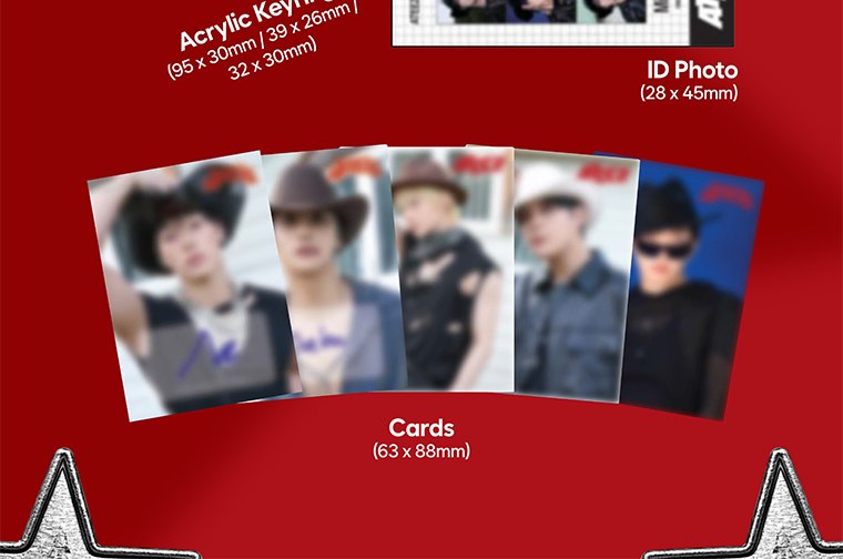 ATEEZ - MIIMCA COLLECTIBLE TRADING CARD FAN SET VER.1 & VER.2 merchandise — detail 8 of 17
