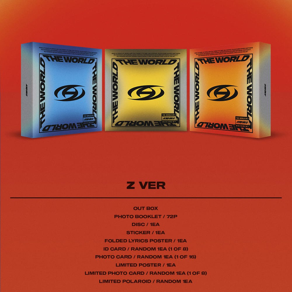 ATEEZ - MINI ALBUM [WORLD EP.1 : MOVEMENT] album — detail 12 of 15