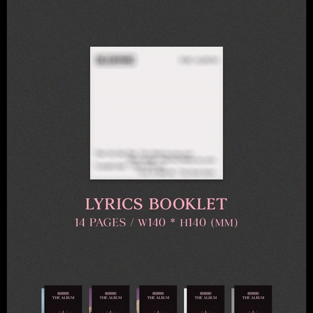 BLACKPINK - 1st Full Album 'THE ALBUM' (PHOTOBOOK ver.) album — detail 7 of 25