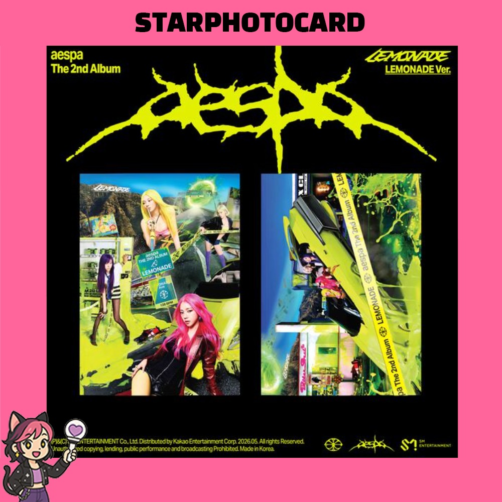 [READY STOCK] AESPA - 2ND FULL ALBUM (LEMONADE Ver.)