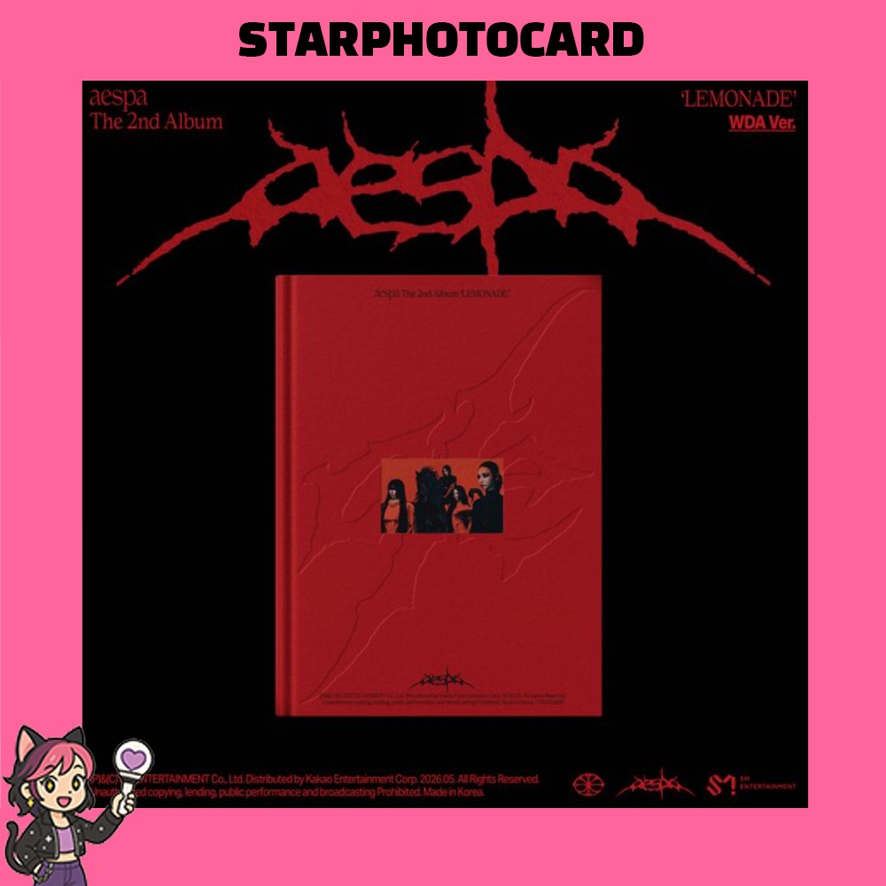 [READY STOCK] AESPA - 2ND FULL ALBUM [LEMONADE] (WDA Ver.)