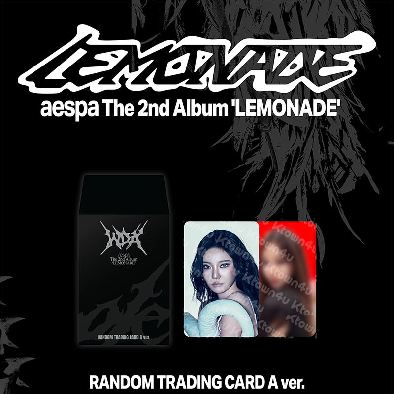 AESPA - LEMONADE MD TRADING CARD A VER merchandise — detail 1 of 3