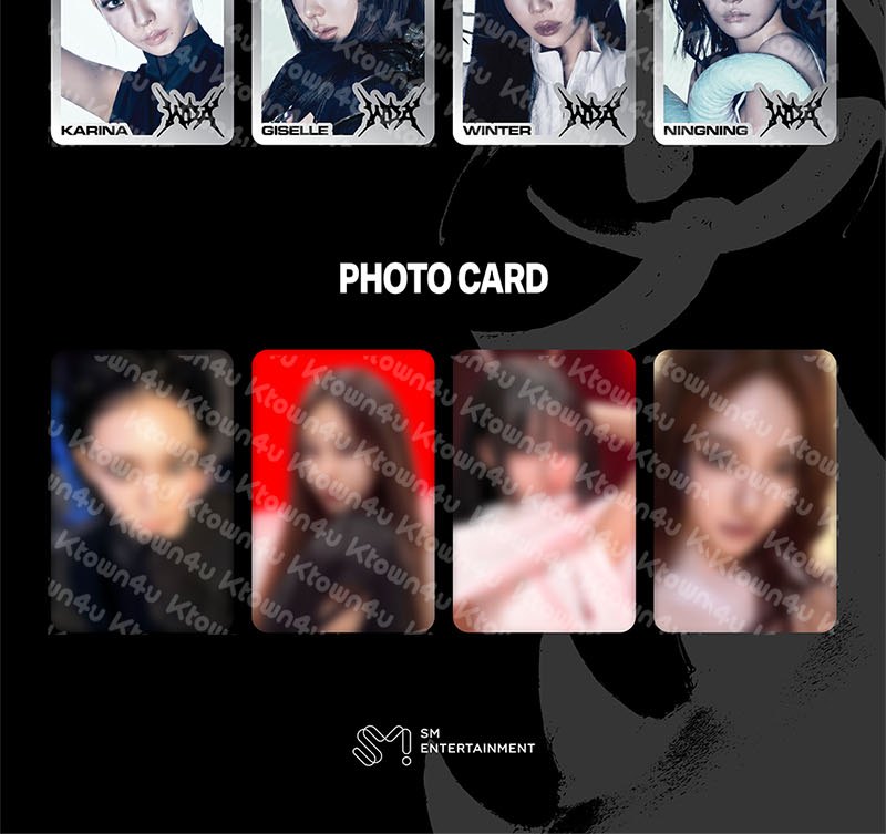 AESPA - LEMONADE MD TRADING CARD A VER merchandise — detail 3 of 3