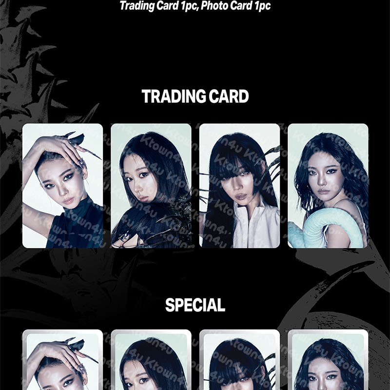 AESPA - LEMONADE MD TRADING CARD A VER merchandise — detail 2 of 3