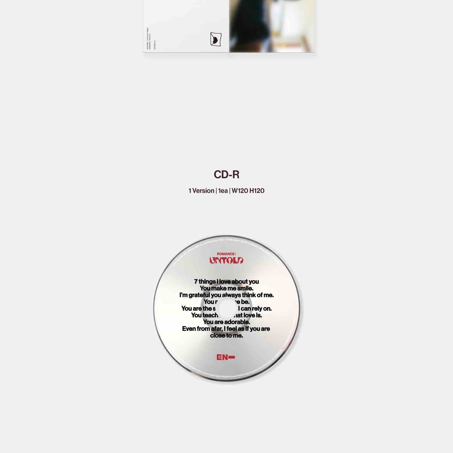 엔하이픈 (ENHYPEN) - ROMANCE : UNTOLD (ENGENE ver.) album — detail 7 of 12