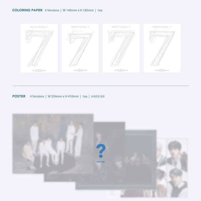 BTS - 4th Album 'MAP OF THE SOUL : 7' (Photobook ver.) album — detail 7 of 8