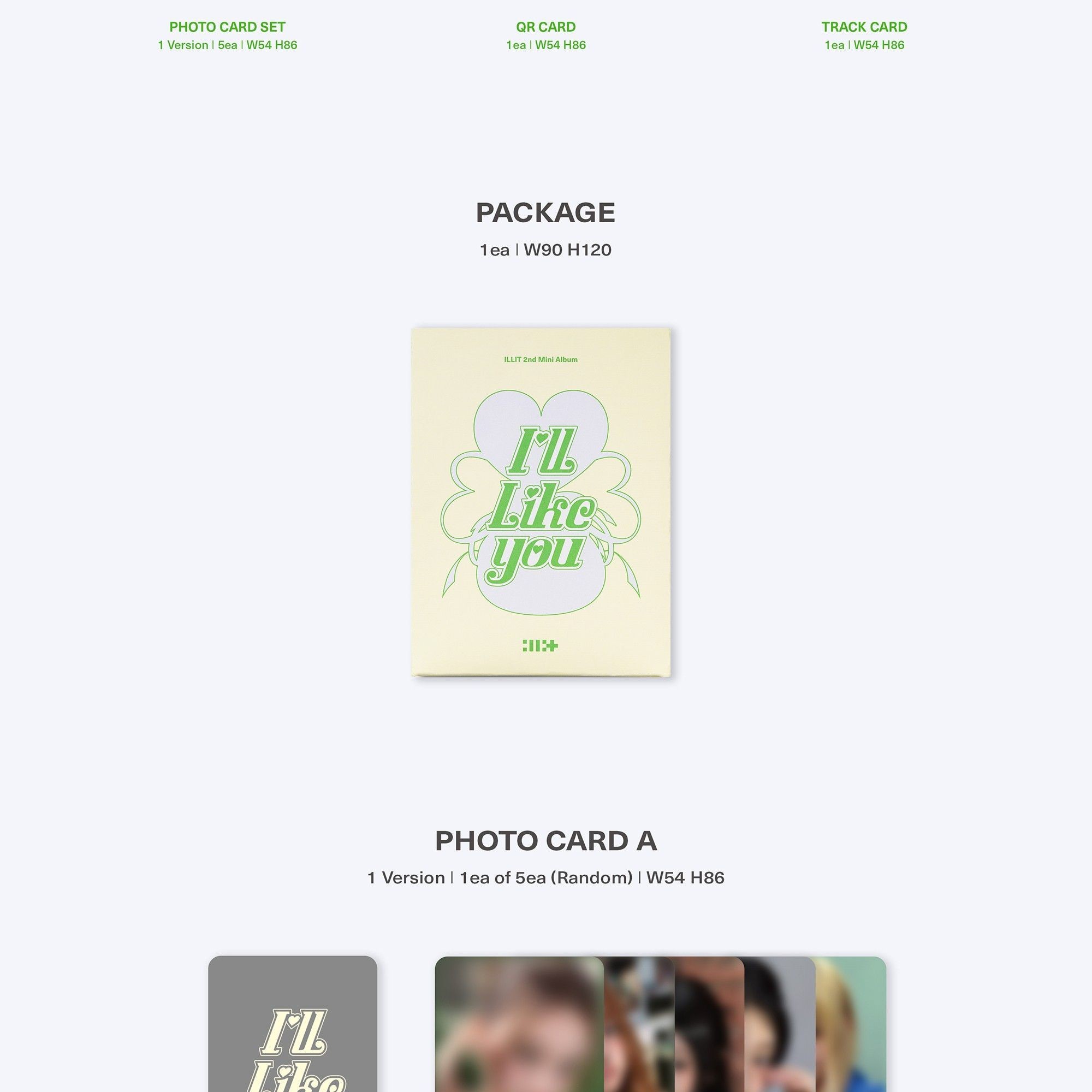 ILLIT - 2nd Mini Album 'I'LL LIKE YOU' (Weverse Albums ver.) album — detail 2 of 6