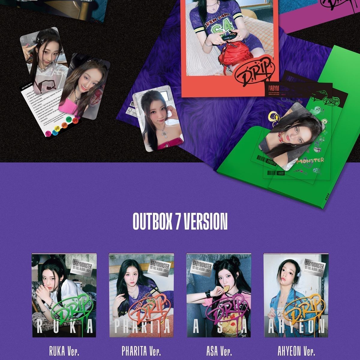 BABYMONSTER - 1ST FULL ALBUM [DRIP] YG TAG ALBUM Ver. album — detail 3 of 6