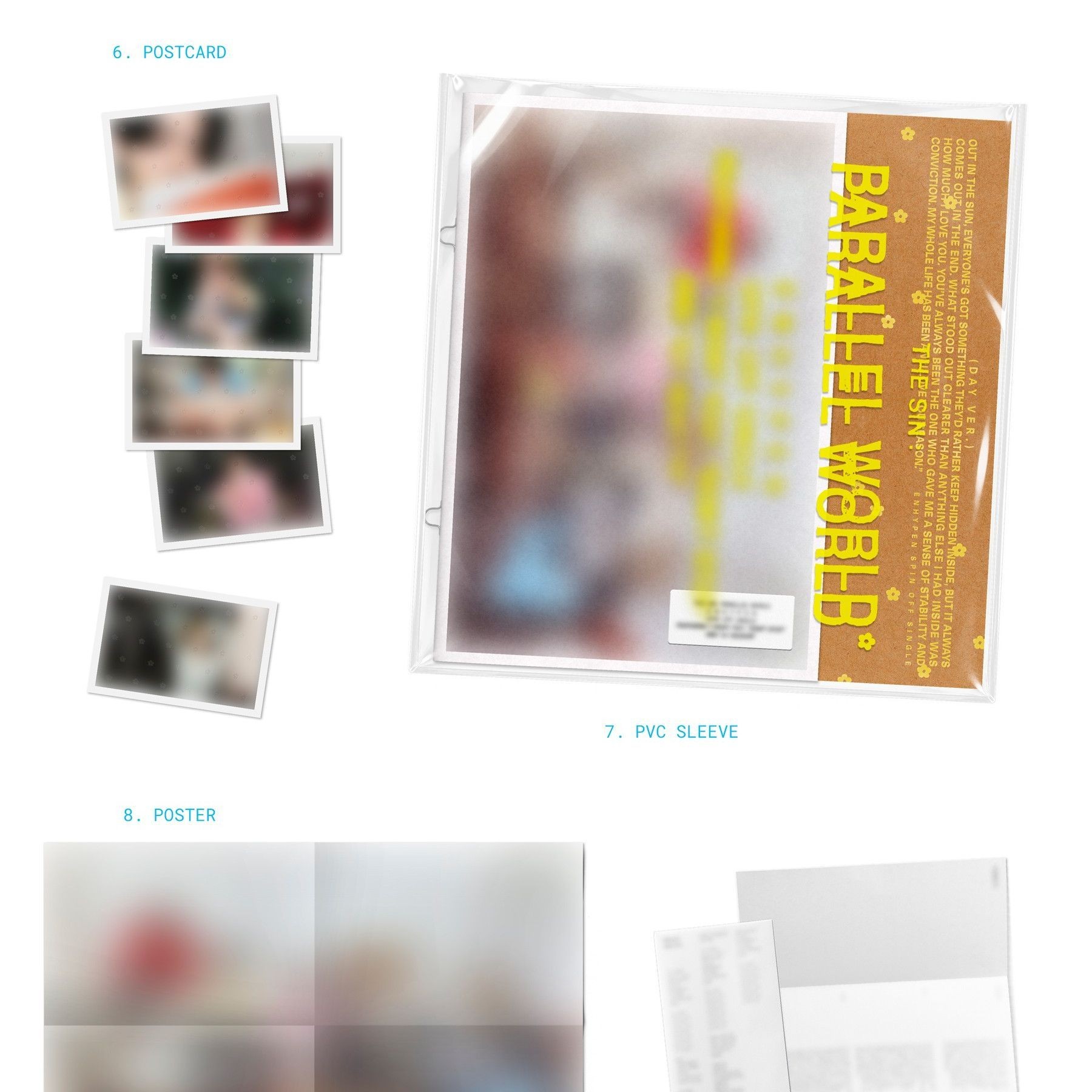 ENHYPEN - SPINOFF SINGLE [THE SIN : PARALLEL WORLD] (PHOTOBOOK ver.) album — detail 5 of 9