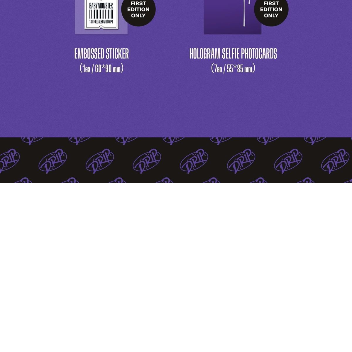 BABYMONSTER - 1ST FULL ALBUM [DRIP] YG TAG ALBUM Ver. album — detail 6 of 6