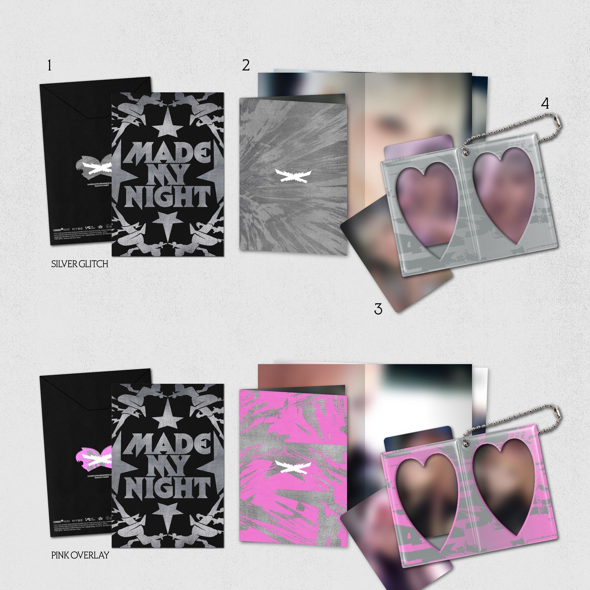 LE SSERAFIM - 2nd Single Album 'Made My Night' (COMPACT ver.) album — detail 2 of 5
