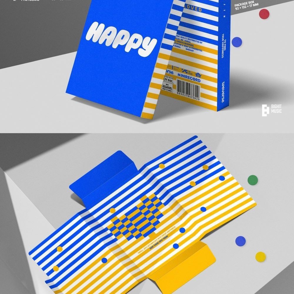 BTS JIN - 'Happy' (Weverse Albums ver.) album — detail 2 of 4