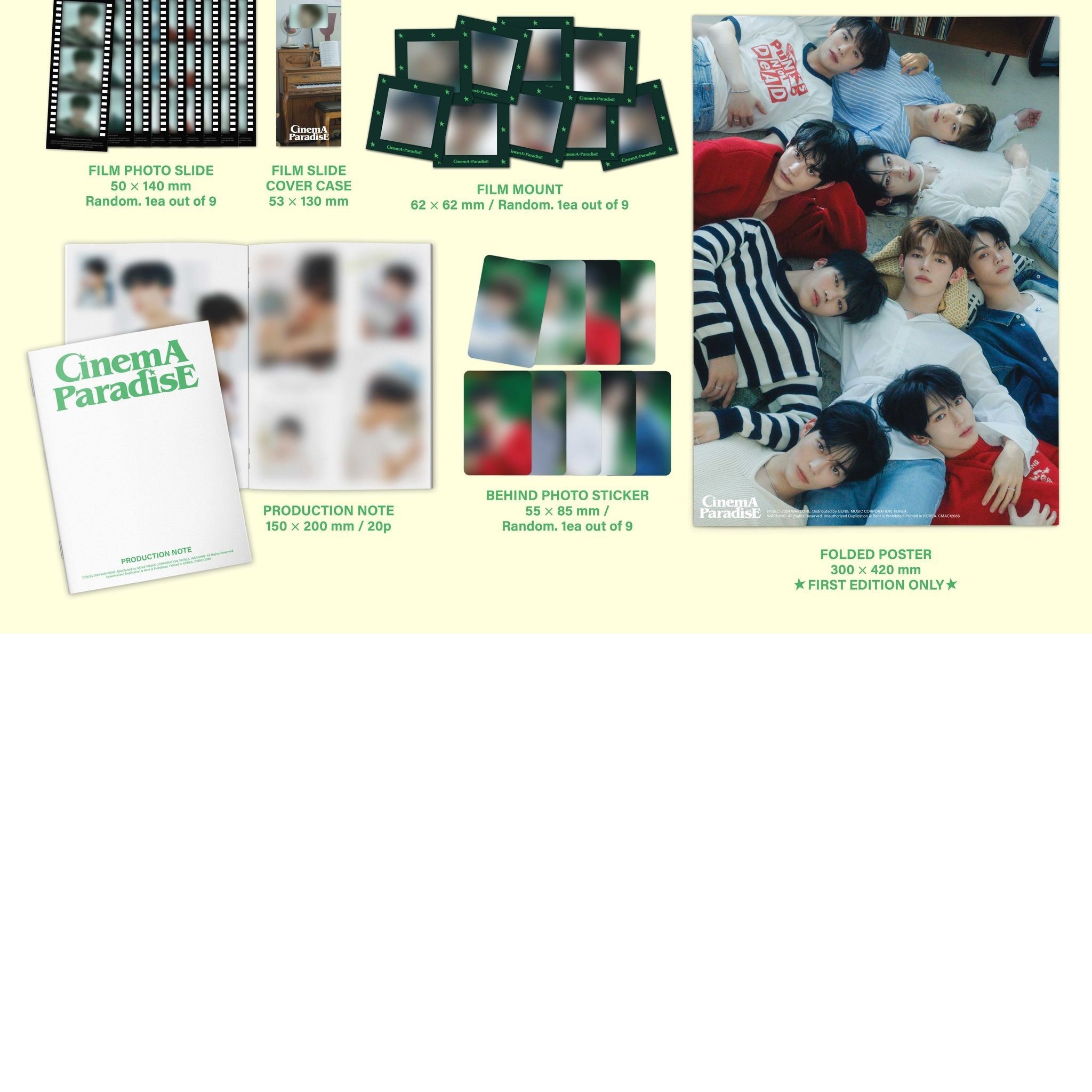 ZEROBASEONE - 4TH MINI ALBUM [CINEMA PARADISE] (PHOTOBOOK ver.) album — detail 4 of 4