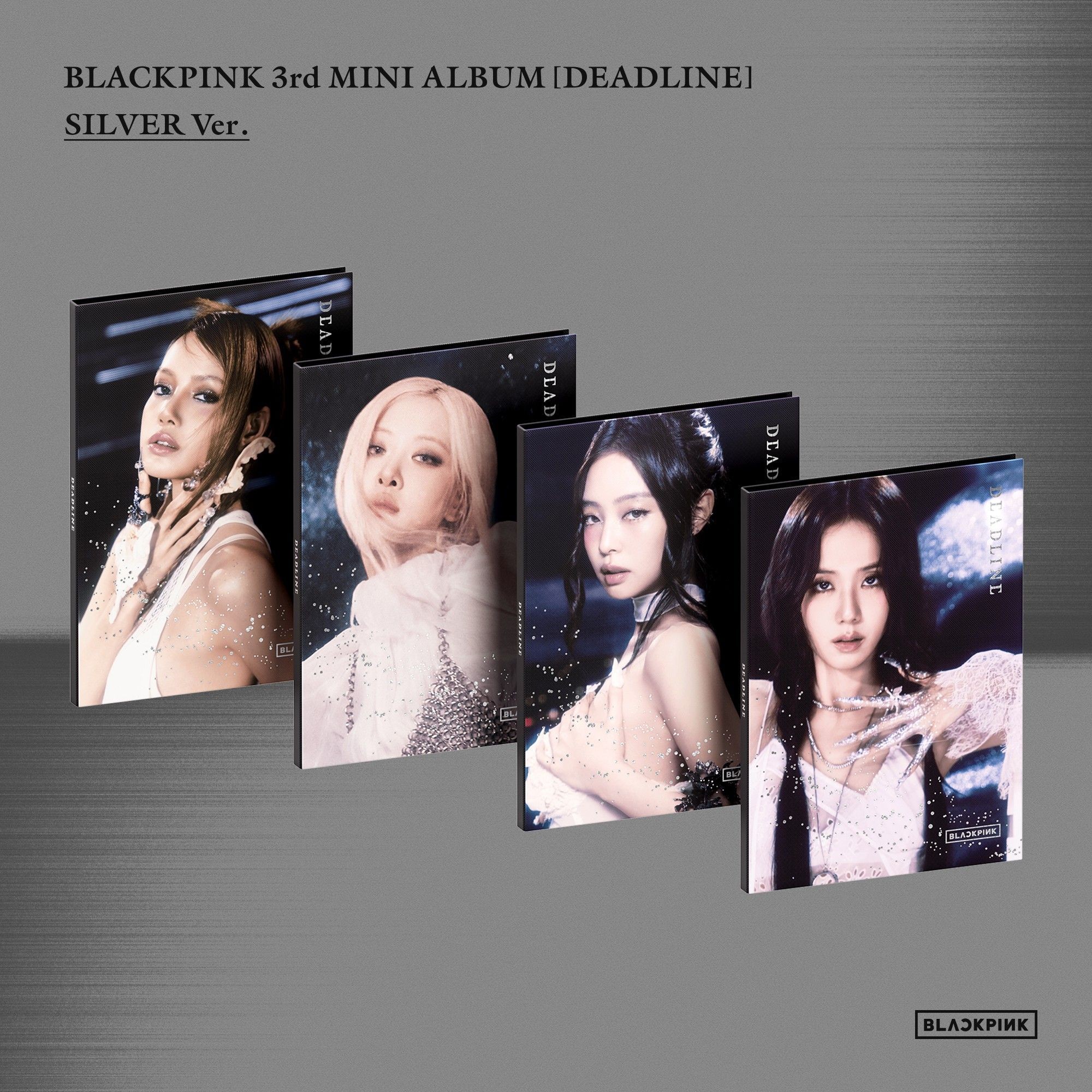 BLACKPINK - 3rd Mini Album 'DEADLINE' (SILVER ver.) album — detail 1 of 9