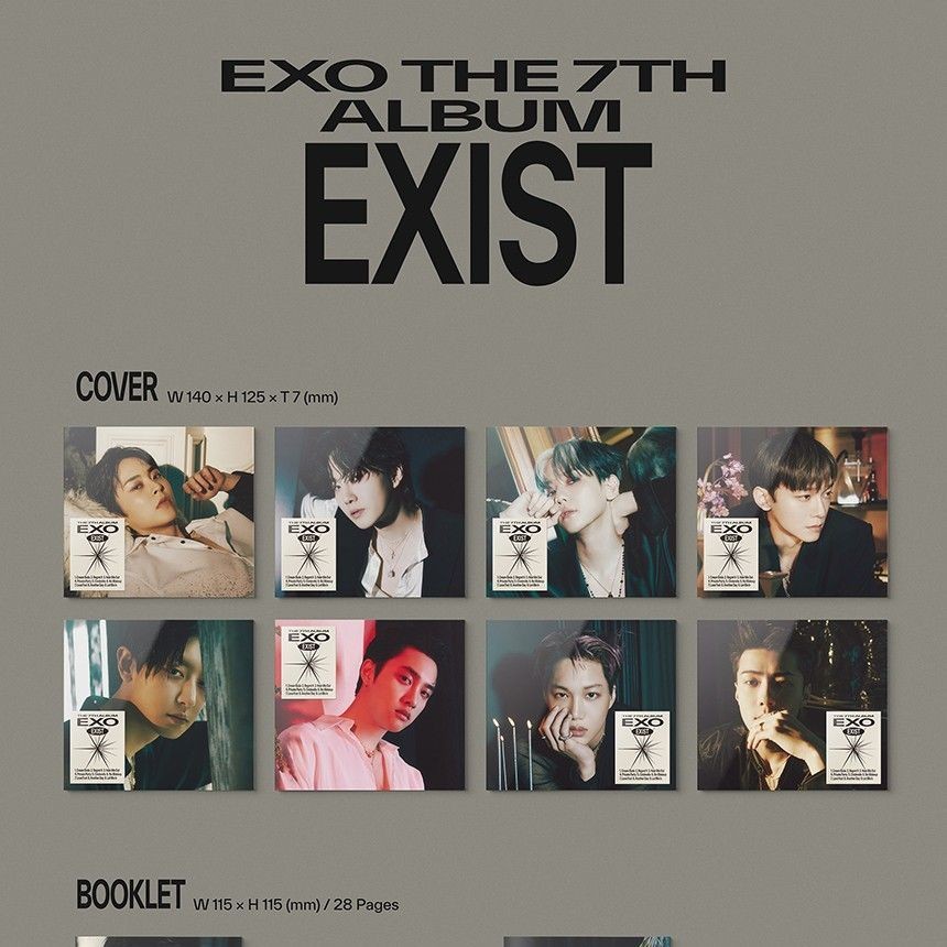 EXO - 7TH FULL ALBUM [EXIST] (Digipack Ver.) album — detail 1 of 4