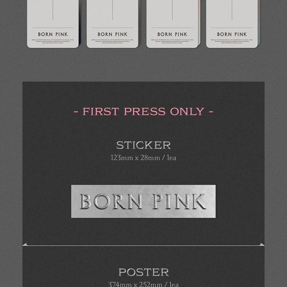 BLACKPINK - 2nd Album 'BORN PINK' (BOX SET ver.) album — detail 11 of 13