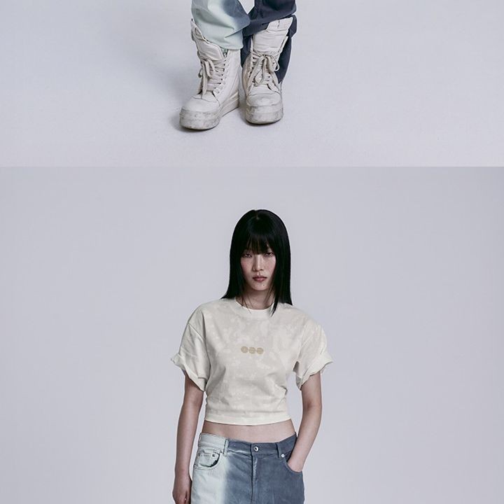 BTS - WORLD TOUR 'ARIRANG' S/S Crop T-Shirt (White) merchandise — detail 8 of 20