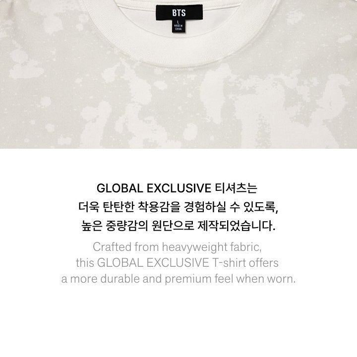 BTS - WORLD TOUR 'ARIRANG' S/S Crop T-Shirt (White) merchandise — detail 6 of 20
