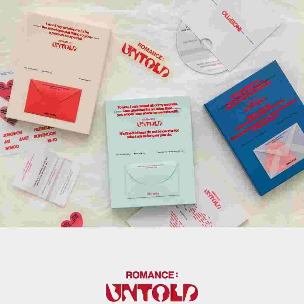 엔하이픈 (ENHYPEN) - ROMANCE : UNTOLD (INCEPTIO Ver. / ARCANUM Ver. / CONCESSIO Ver.) album — detail 1 of 22