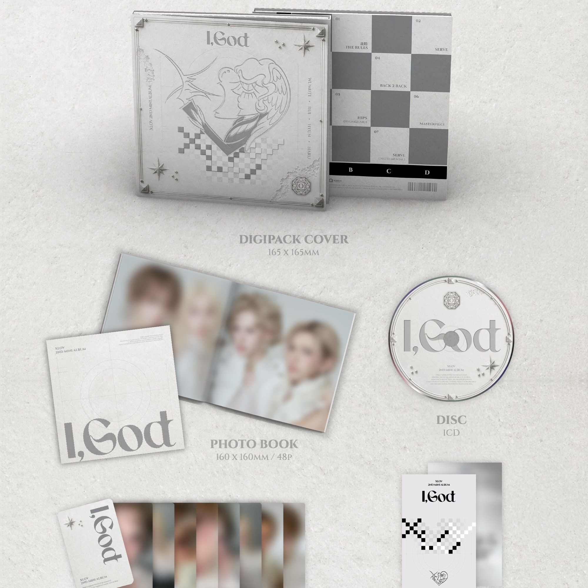 XLOV - 2ND MINI ALBUM [I,God] album — detail 6 of 9