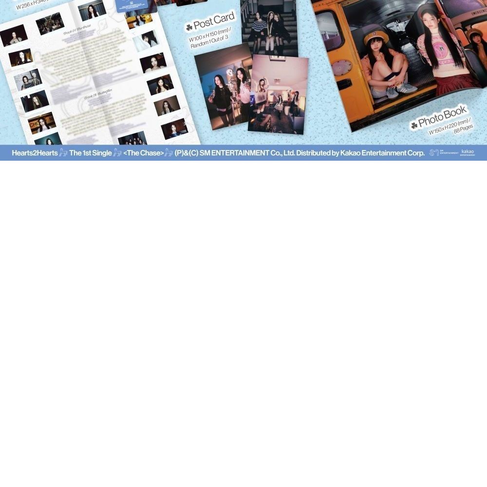 HEARTS2HEARTS - 1ST SINGLE ALBUM [The Chase] (Photobook Ver.) album — detail 2 of 2