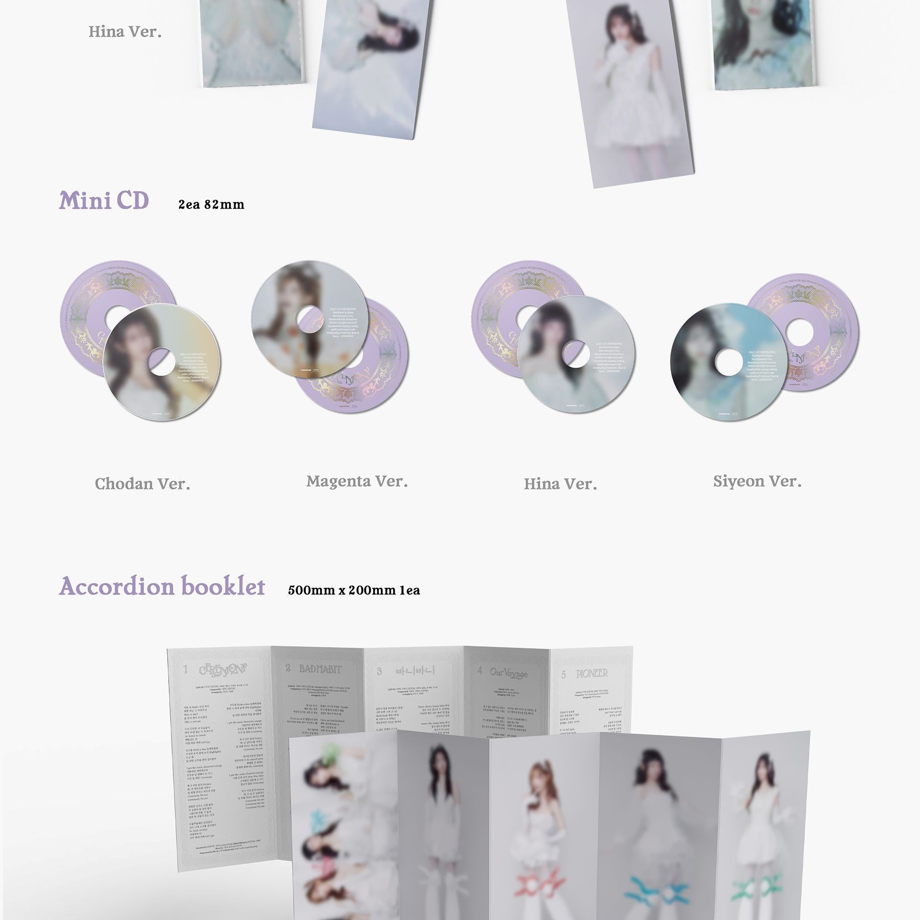 QWER - 4TH MINI ALBUM [CEREMONY] (Booklet Ver.) album — detail 3 of 4