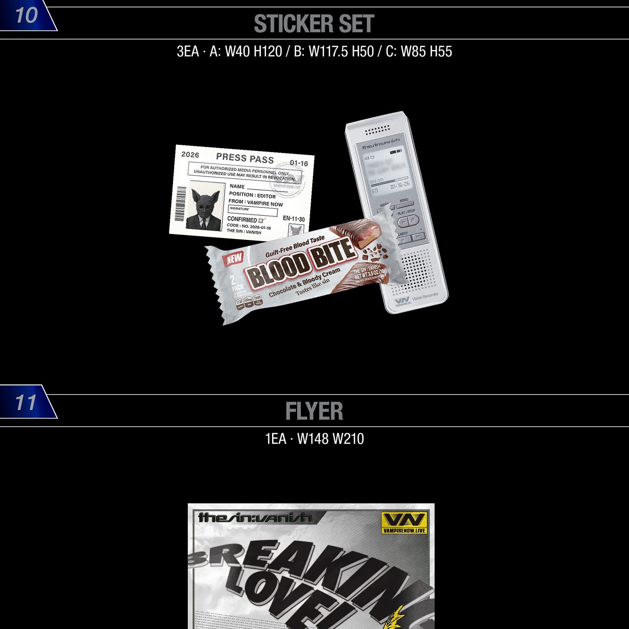 ENHYPEN (엔하이픈) THE SIN : VANISH [FORBIDDEN Ver. / AFTERLIGHT Ver. / STORM Ver.] album — detail 8 of 21