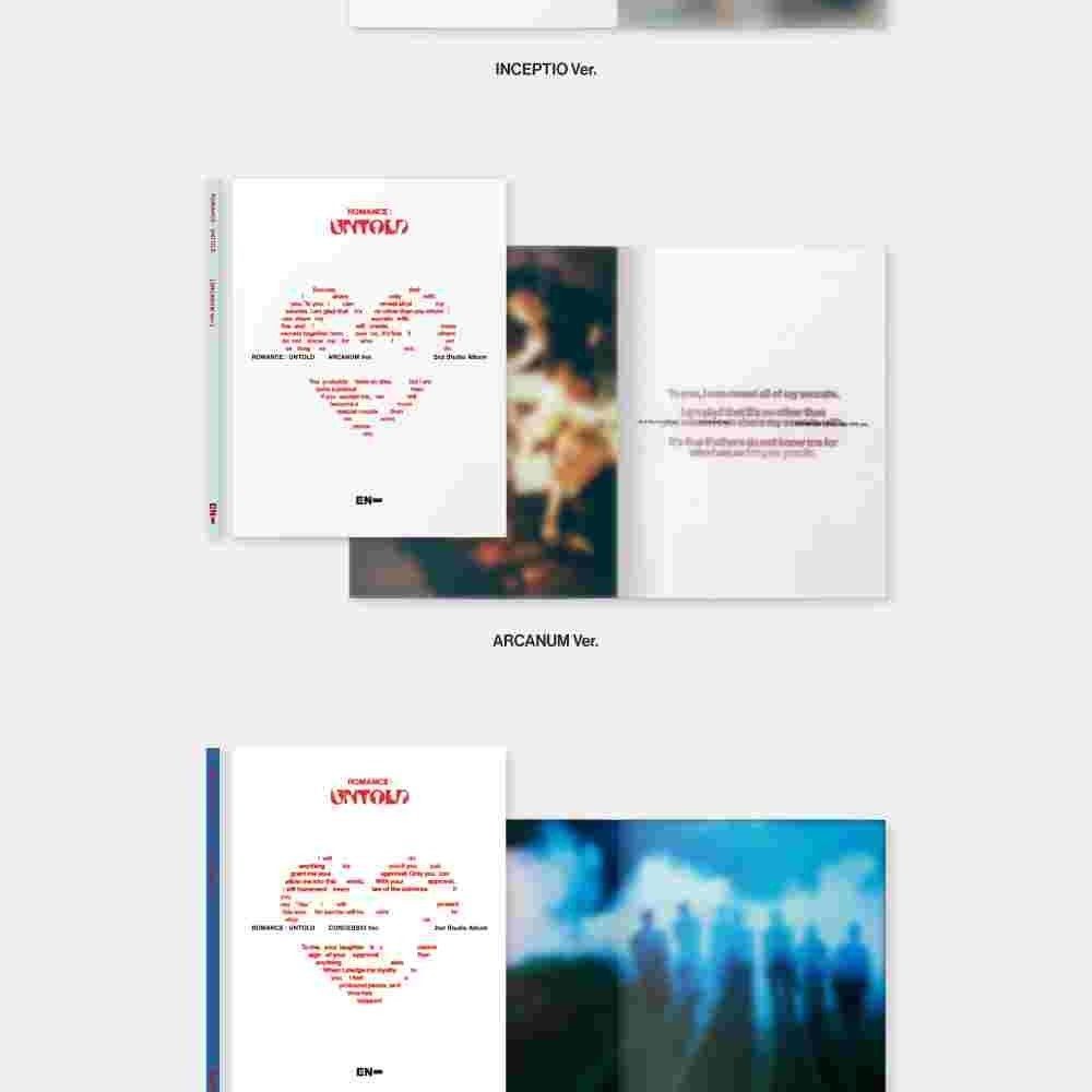 엔하이픈 (ENHYPEN) - ROMANCE : UNTOLD (INCEPTIO Ver. / ARCANUM Ver. / CONCESSIO Ver.) album — detail 8 of 22