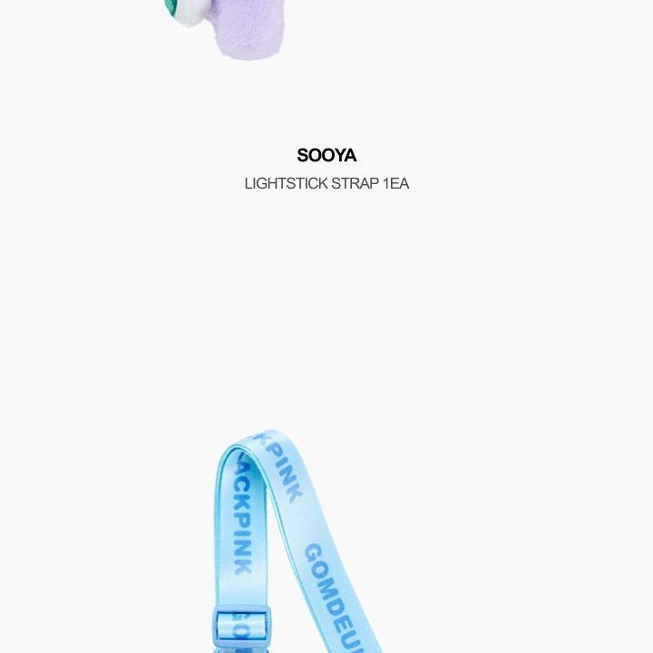 BLACKPINK - BPCOLLECTION [CHARACTER LIGHTSTICK STRAP] merchandise — detail 3 of 10