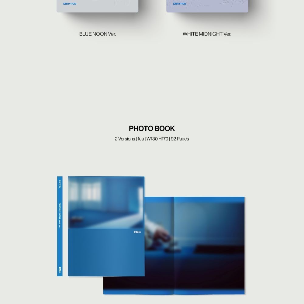 엔하이픈(ENHYPEN) ROMANCE : UNTOLD –daydream- [BLUE NOON Ver. / WHITE MIDNIGHT Ver.] album — detail 5 of 15