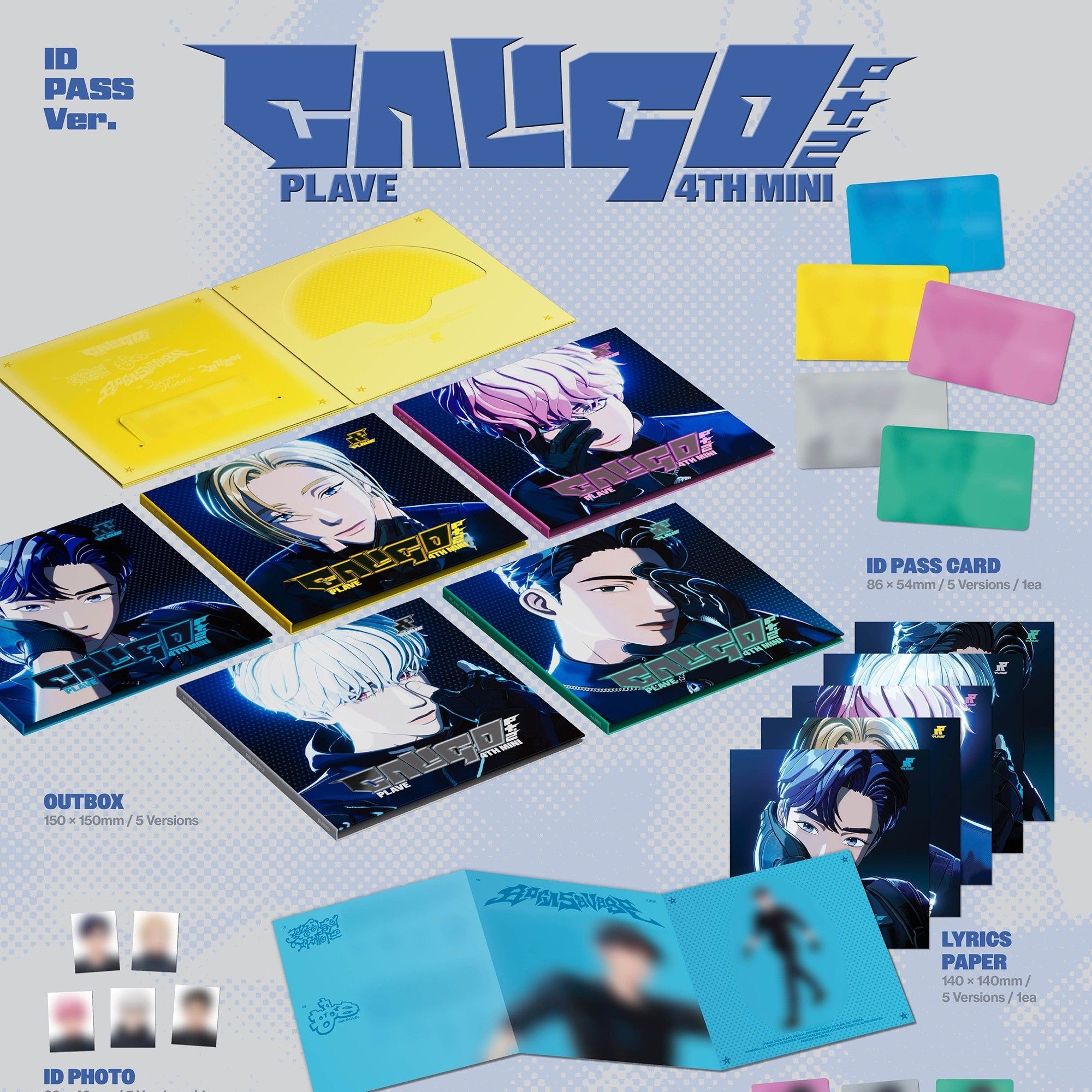 PLAVE - 4TH MINI ALBUM [CALIGO PT.2] (ID PASS ver.) album — detail 1 of 2