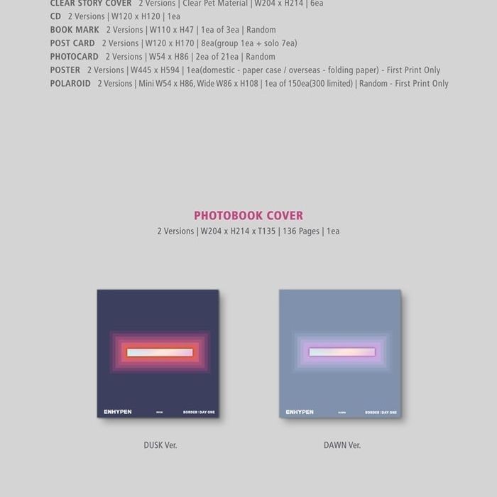 엔하이픈(ENHYPEN) - [BORDER : DAY ONE] album — detail 2 of 8