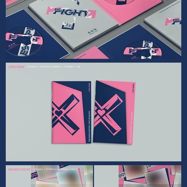 TOMORROW X TOGETHER - 'The Chaos Chapter: FIGHT OR ESCAPE' (Photobook ver.) album — detail 3 of 9
