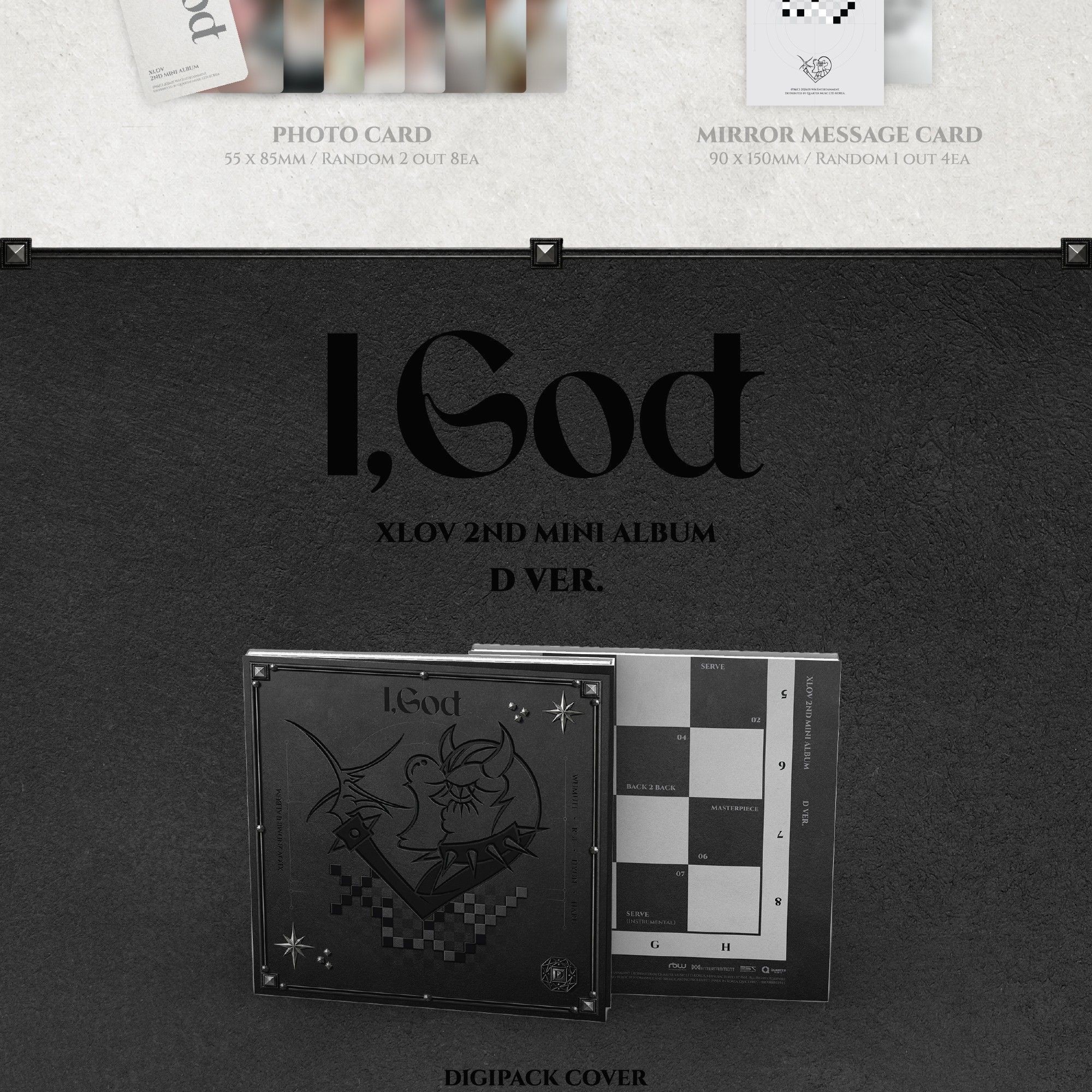 XLOV - 2ND MINI ALBUM [I,God] album — detail 7 of 9