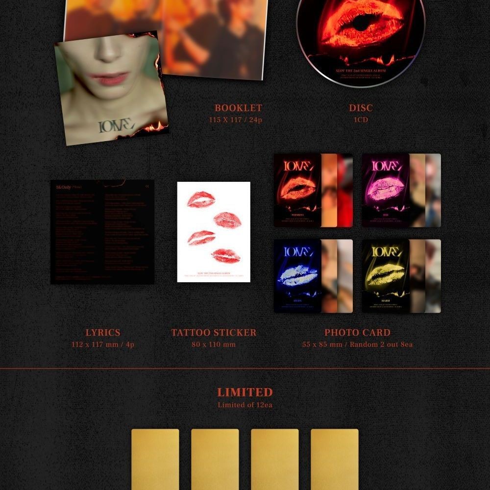 XLOV - 2nd Single [I ONE] album — detail 2 of 3