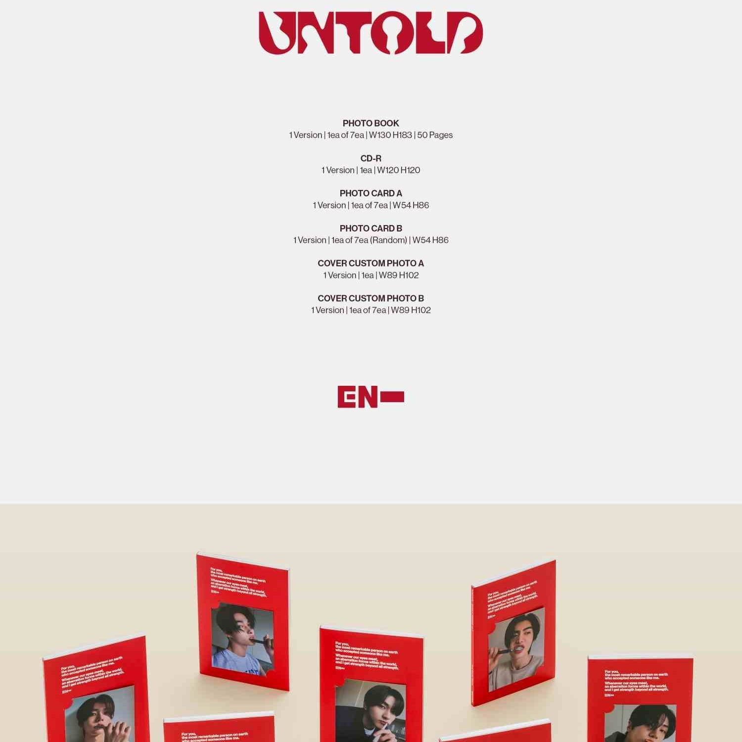 엔하이픈 (ENHYPEN) - ROMANCE : UNTOLD (ENGENE ver.) album — detail 2 of 12