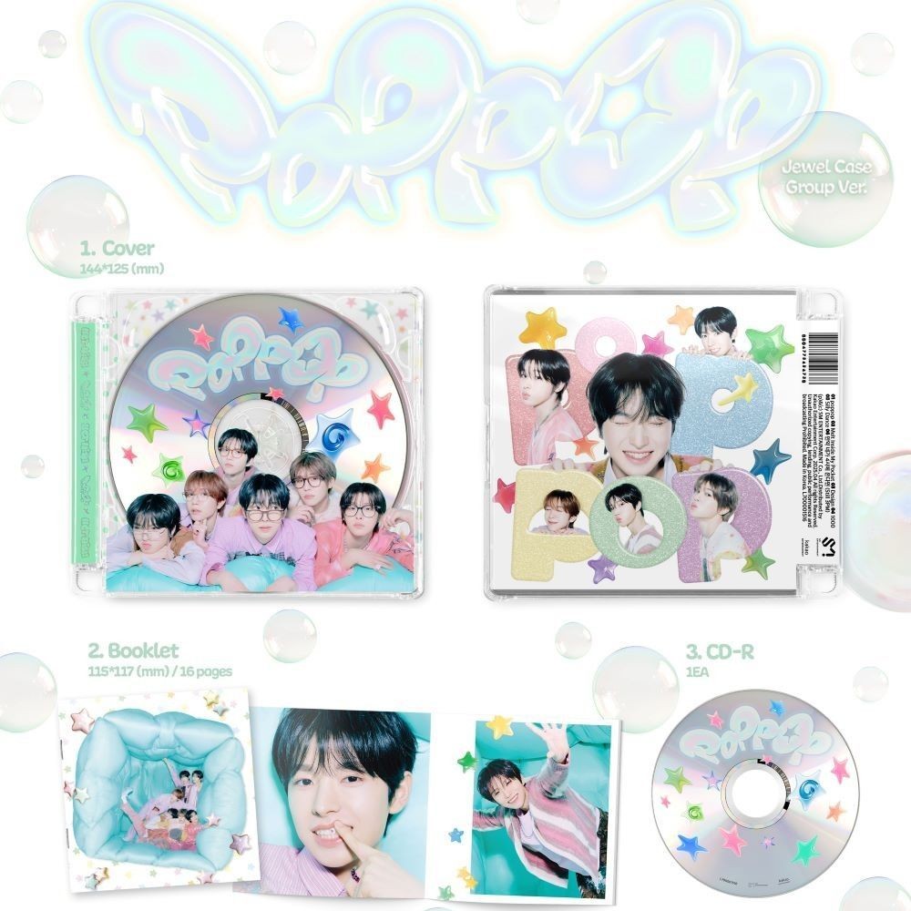 NCT WISH - 2ND MINI ALBUM [POPPOP] (JEWEL CASE ver.) album — detail 3 of 4