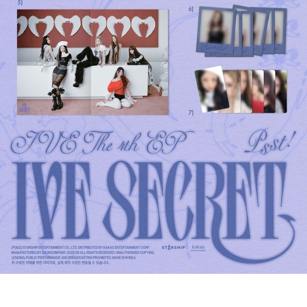 IVE - 4th EP 'IVE SECRET' (Photobook ver.) album — detail 6 of 6