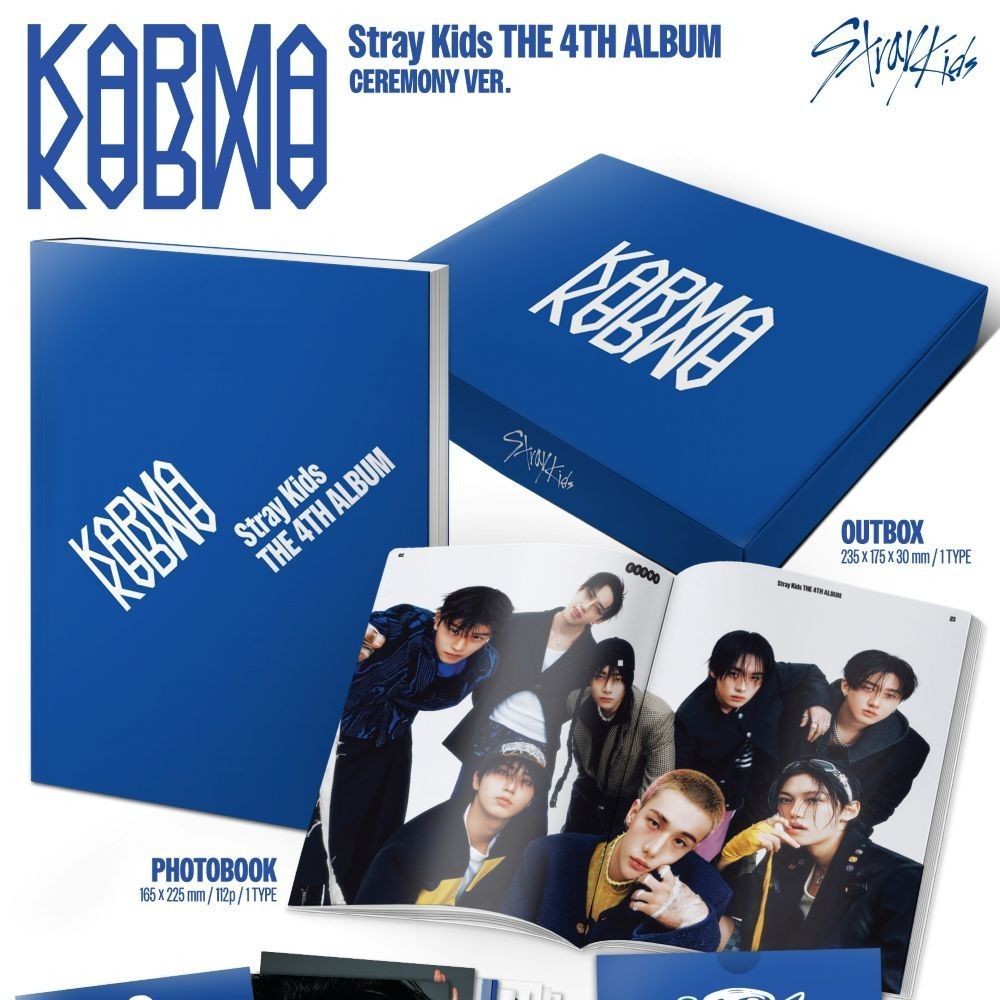 STRAY KIDS - 4th Album 'KARMA' (Photobook ver.) album — detail 1 of 6