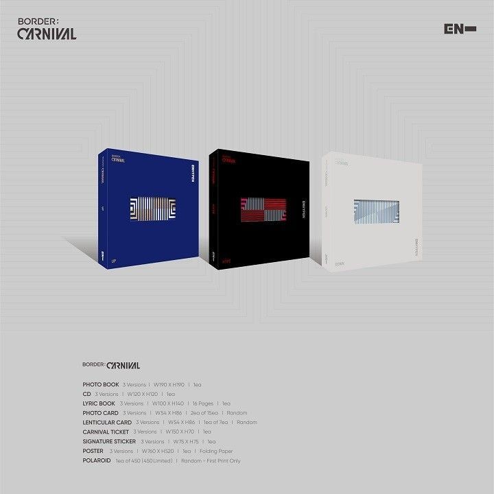 엔하이픈(ENHYPEN) - 미니2집 [BORDER : CARNIVAL] album — detail 1 of 7