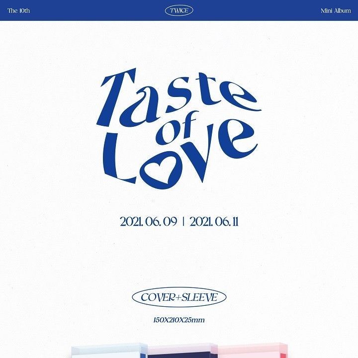 TWICE - 10TH MINI ALBUM [TASTE OF LOVE] (PHOTOBOOK ver.) album — detail 1 of 8