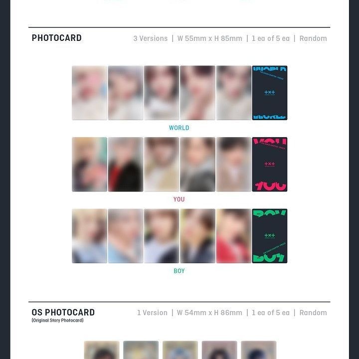 TOMORROW X TOGETHER - 'The Chaos Chapter: FREEZE' (Photobook ver.) album — detail 5 of 8