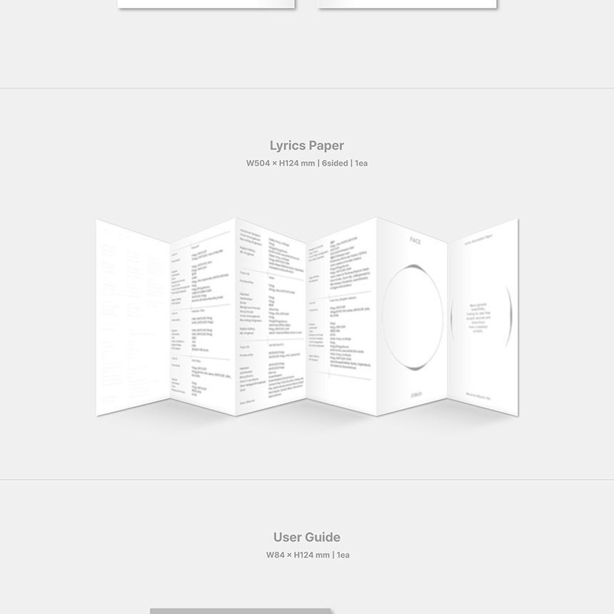 BTS JIMIN - 'FACE' (Weverse Albums ver.) album — detail 5 of 9
