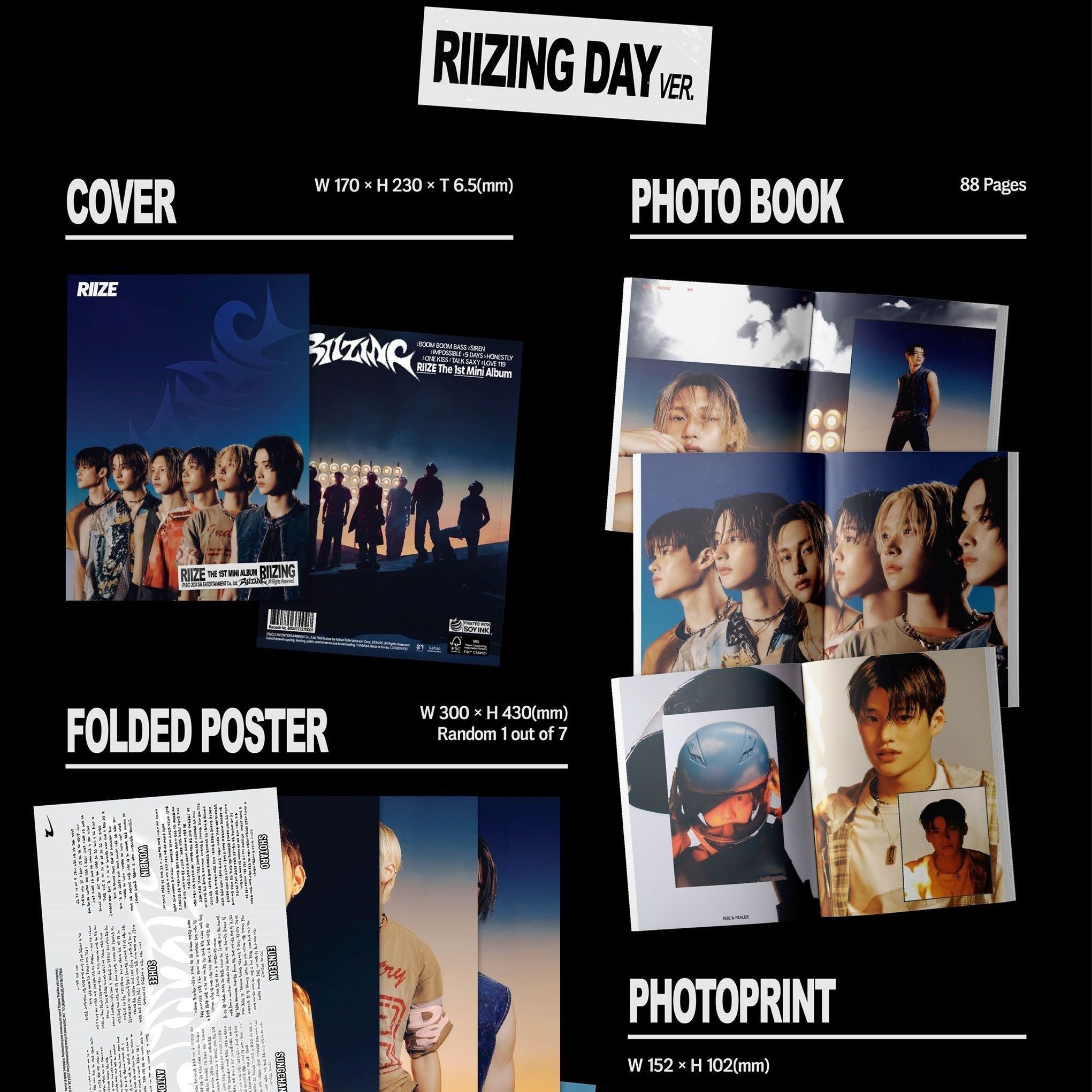 RIIZE - 1ST MINI ALBUM [RIIZING] (PHOTOBOOK ver.) album — detail 6 of 8