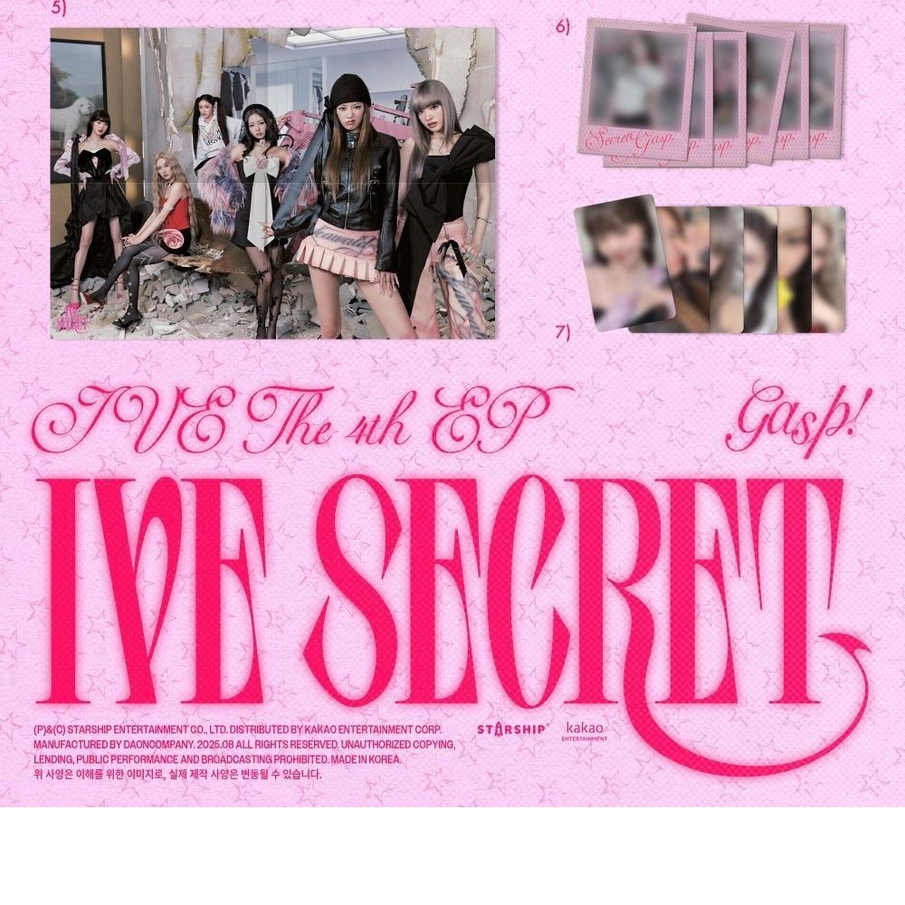 IVE - 4th EP 'IVE SECRET' (Photobook ver.) album — detail 4 of 6