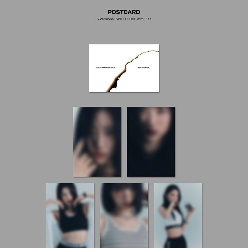 LE SSERAFIM - 1st Studio Album 'UNFORGIVEN' (COMPACT ver.) album — detail 8 of 10